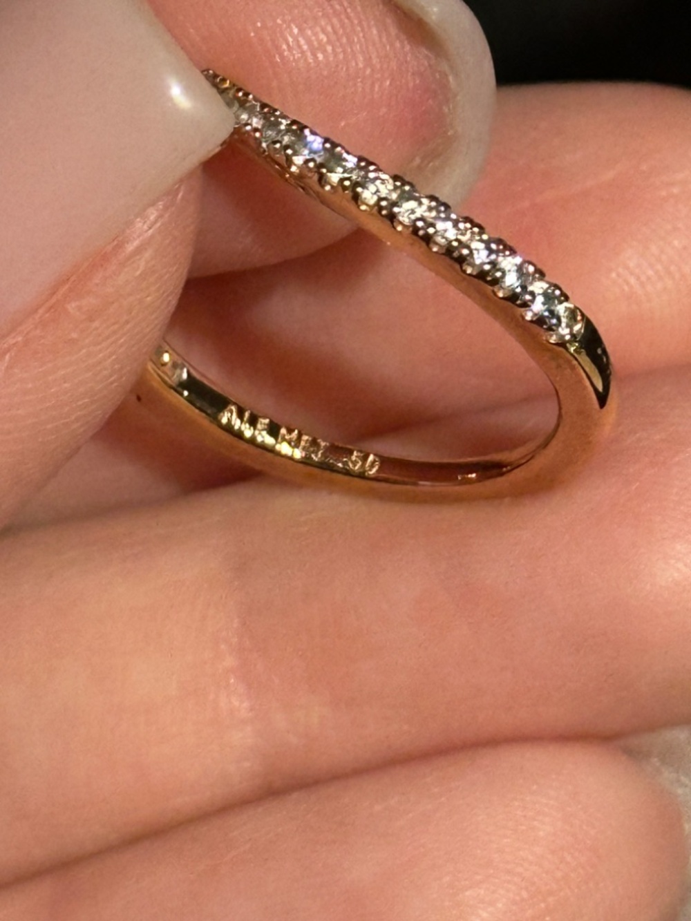 Zales Diamond Ring + Pandora Ring - Picture 8 of 8